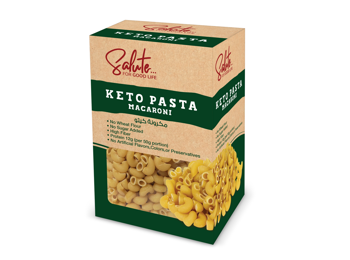 Salute Macaroni Keto Pasta