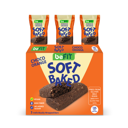 Soft Baked Bars Choco Orange 3pcs/box