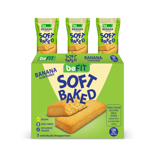 Soft Baked Bars Banana 3pcs/box