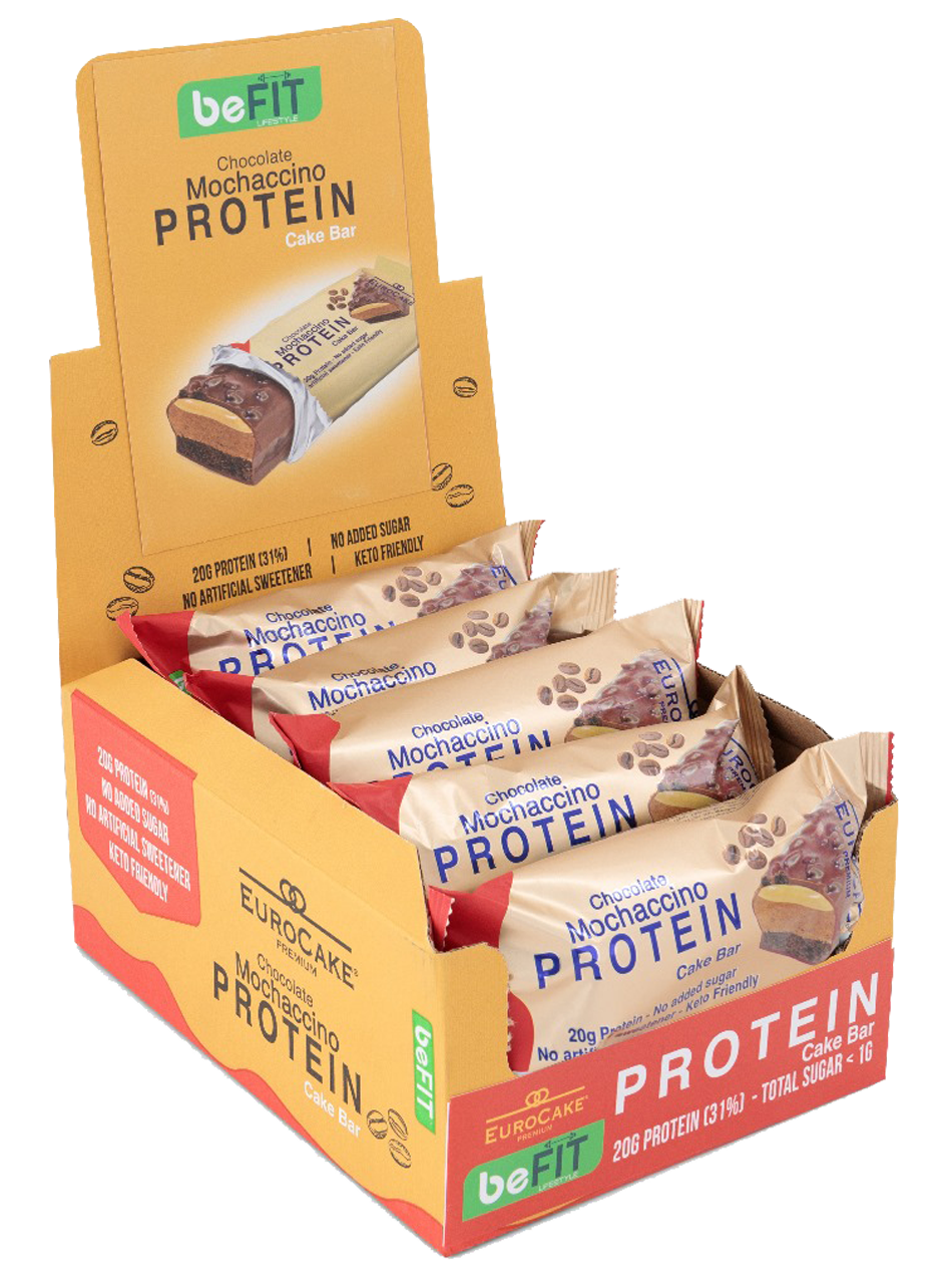 Mochaccino Protein Cake Bar 12pcs/box