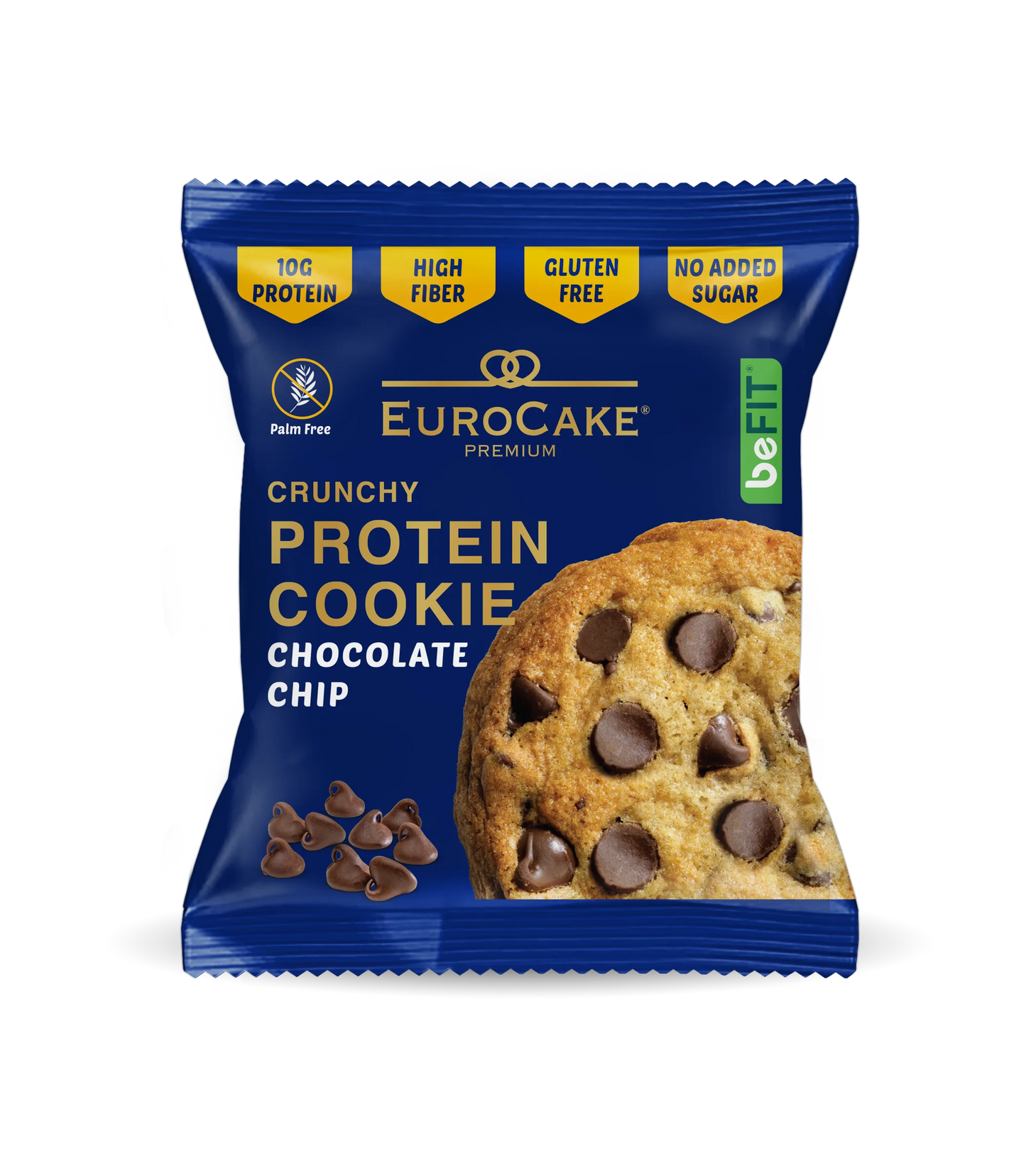 Chocolate Chip Crunchy Protein Cookies Single