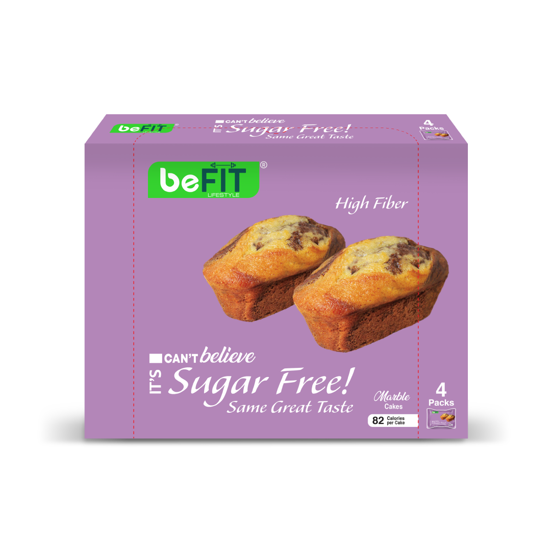 Sugar Free Cake Marbel 4pcs/box